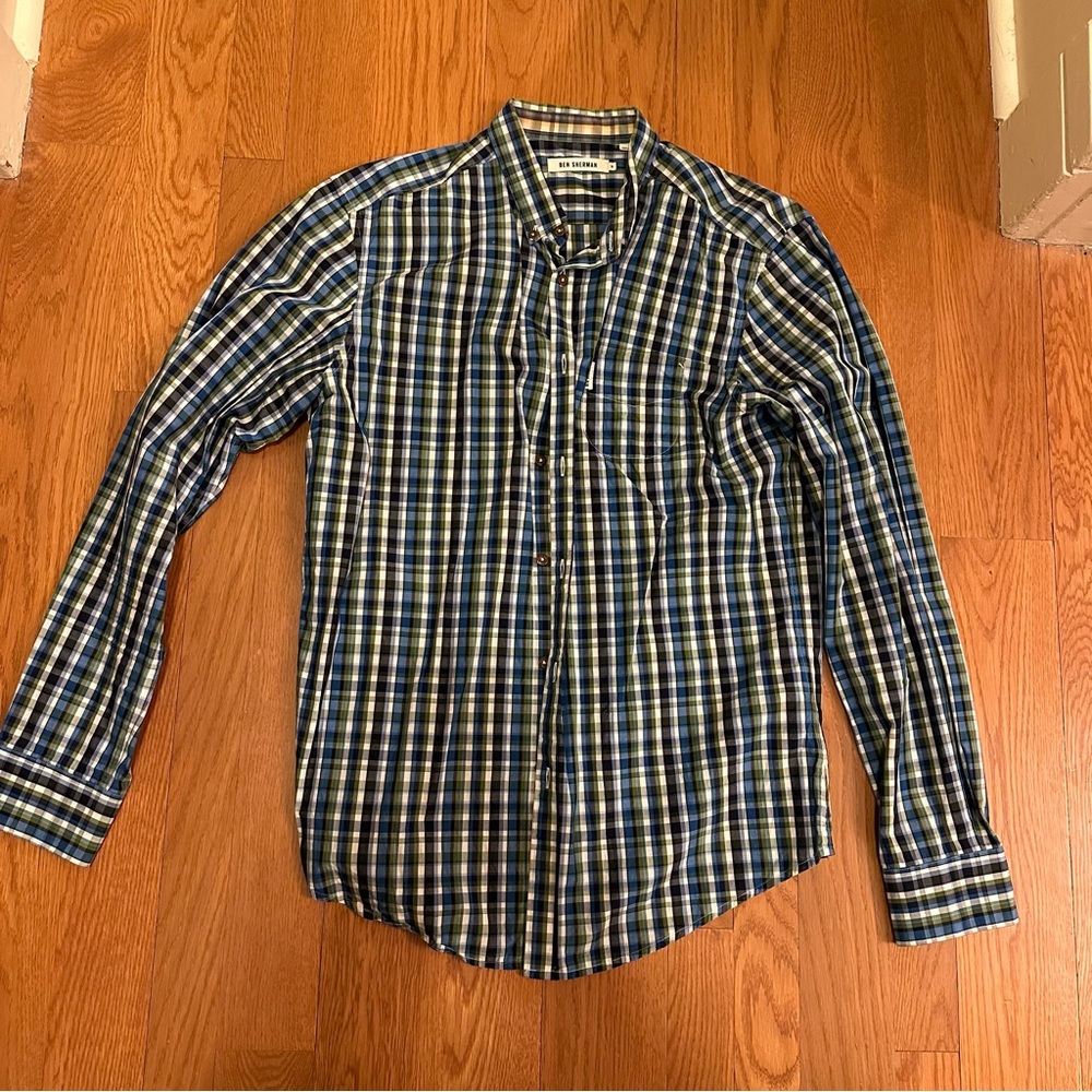 Ben Sherman Long Sleeve Button Up Shirt